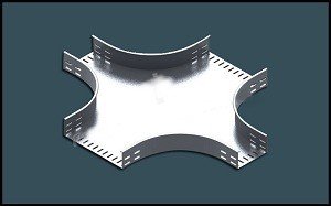 Perforated cross