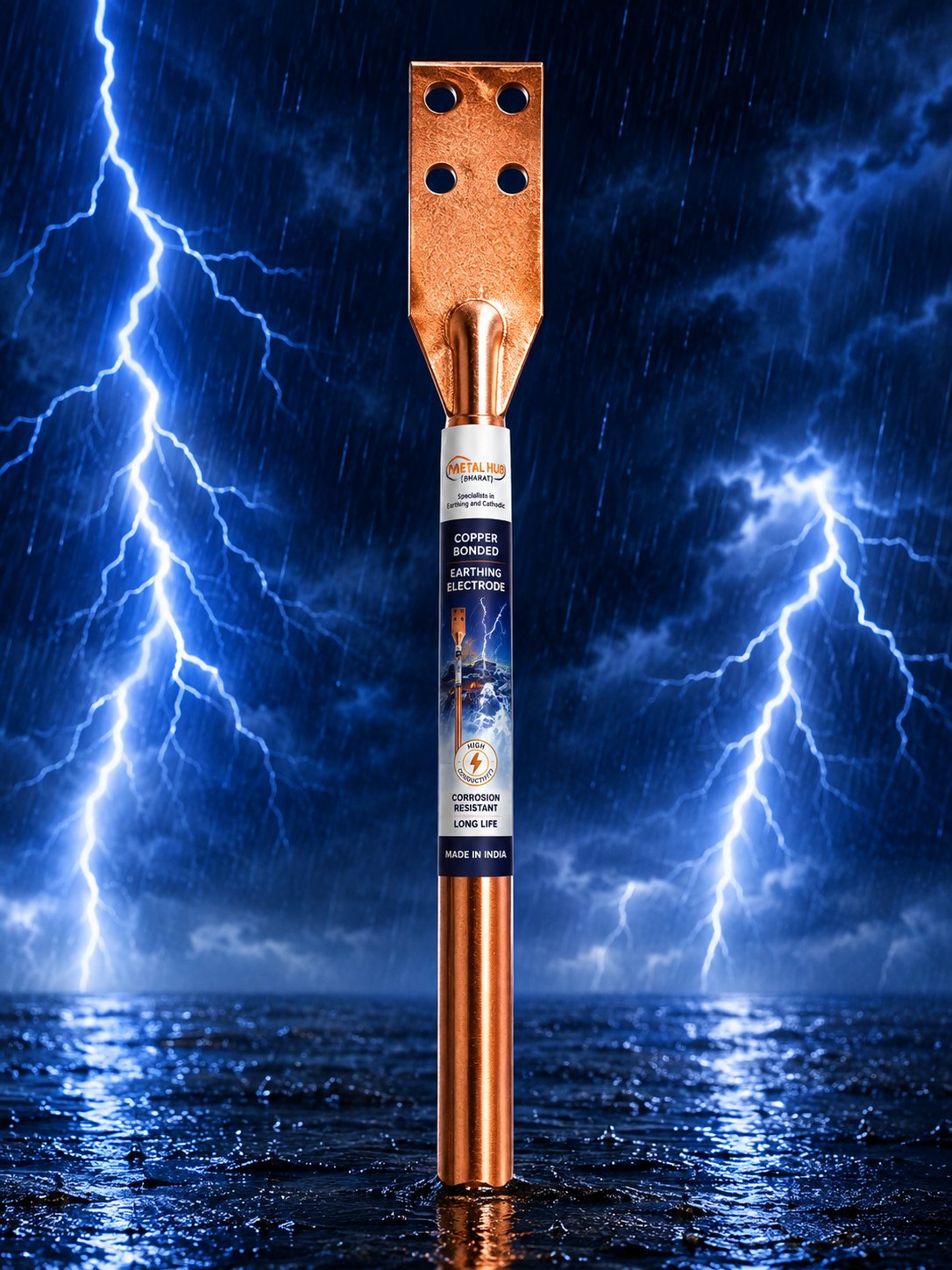 Copper Bonded Earthing Electrode