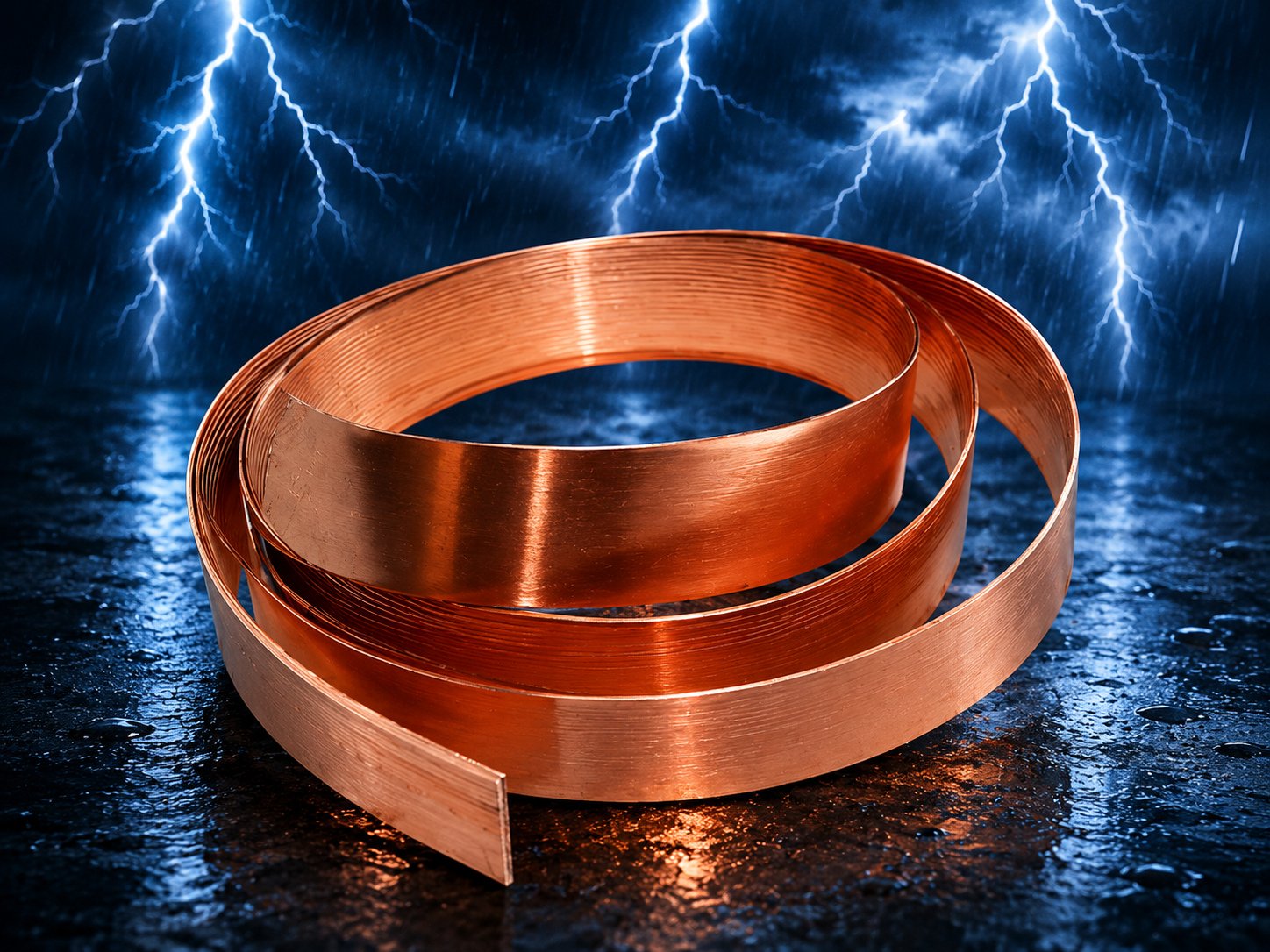 Copper Earthing Strips
